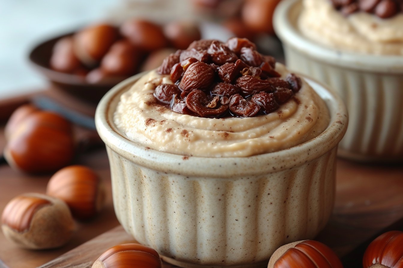 Création d'une crème aux marrons naturelle faite maison