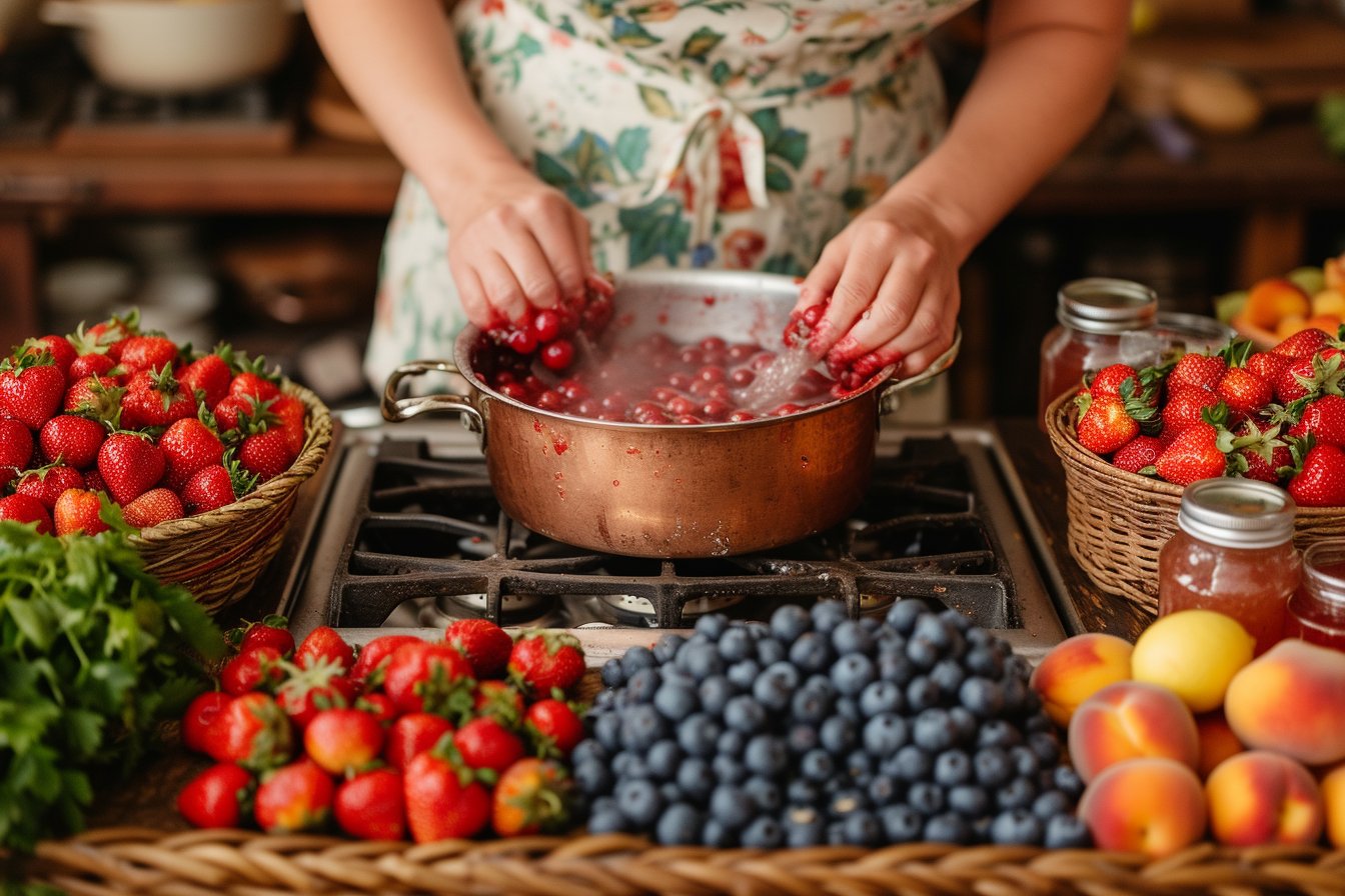 Faire votre propre confiture bio : un délice sain et naturel